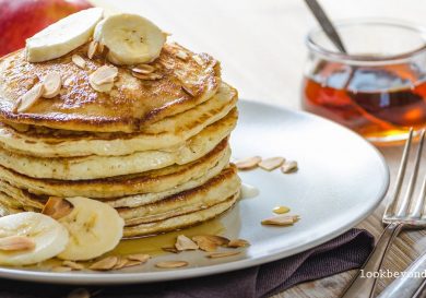 Wheat Free Almond Pancakes | Look Beyond Hair