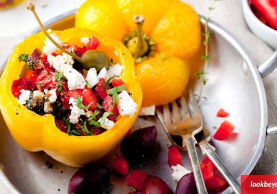 Baked Stuffed Bell Peppers