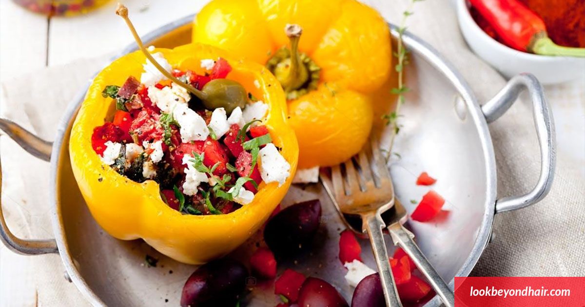 Baked Stuffed Bell Peppers