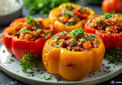 Vegetables for Hair Health: Stuffed Bell Peppers Recipe for Stronger, Shinier Hair | Marcey Grant, Look Beyond Beauty